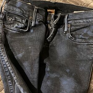 True Religion Women's Skinny Jeans - Dark Blue